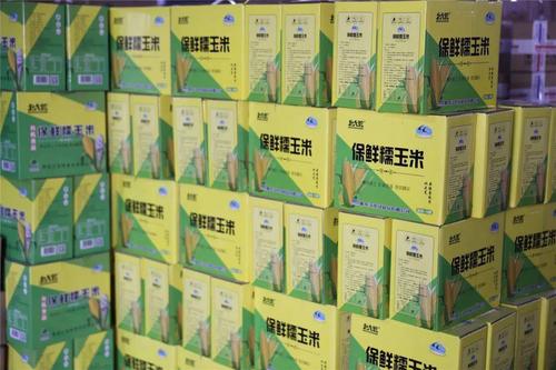 龙绿食品糯玉米销售持续升温